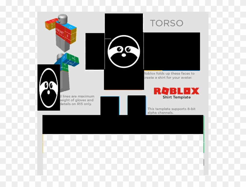 Roblox Jacket Png Clipart 1838222 Pikpng - r15 roblox shading template