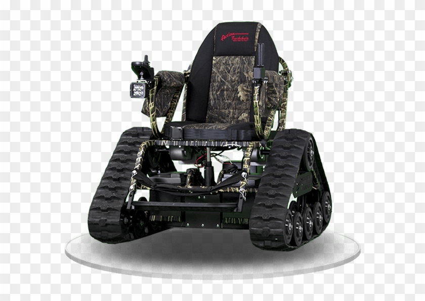 Take It For A Spin - Action Track Chair Clipart