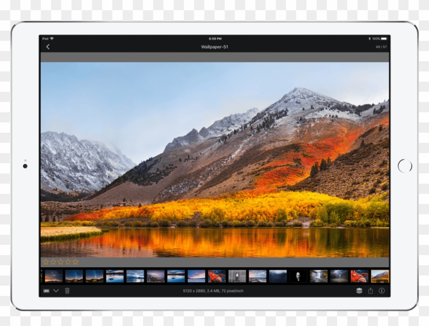 Pixave For Ipad - Os X High Sierra Background Clipart #1839099