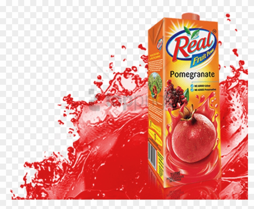 Free Png Real Fruit Power Fruit Power Apple, 1l Png - Real Tomato Juice Clipart #1839234