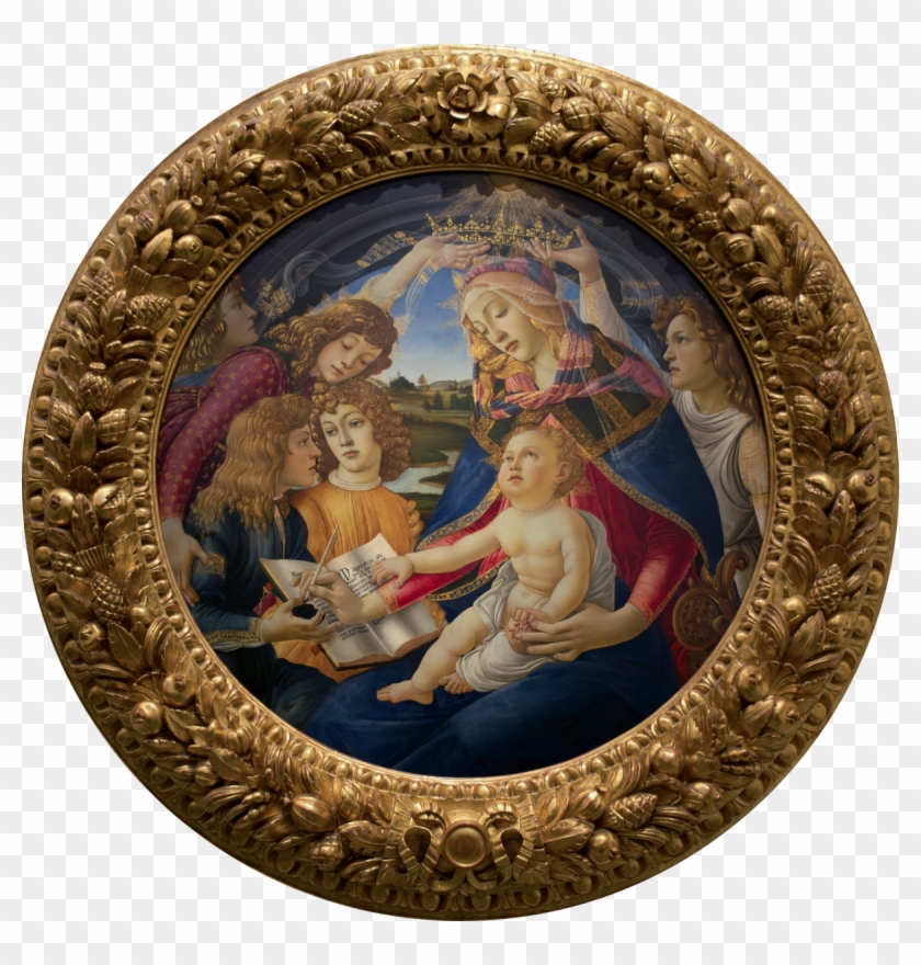 Madonna Of The Magnificat Clipart