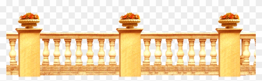 Column Deck Railing Stone Baluster Clipart