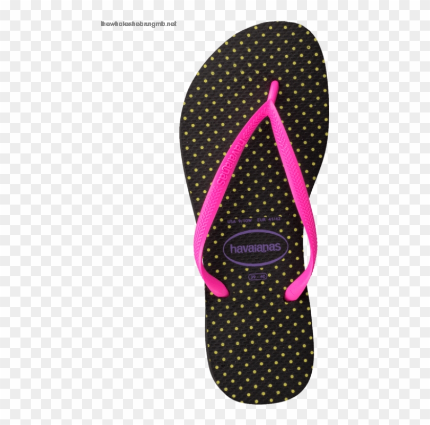 Men's Havaianas Slim Fresh Black/pink Clipart