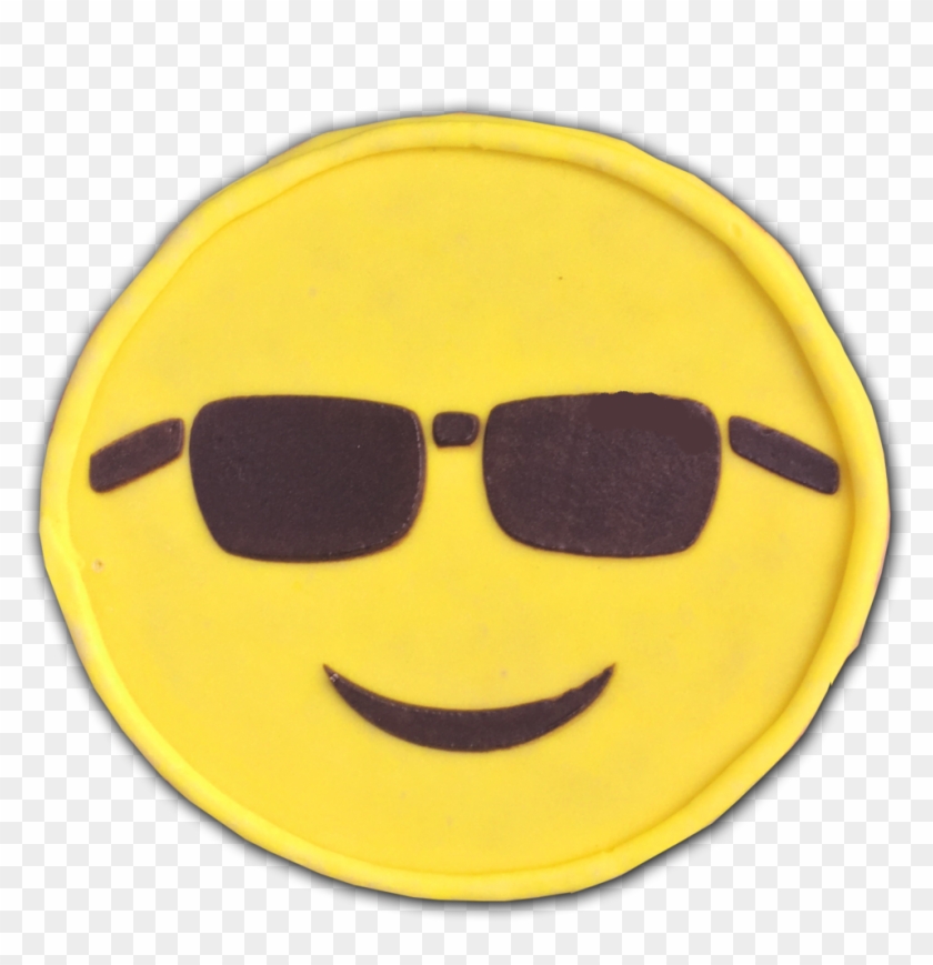 Cool Sunglasses Emoji Transparent , Png Download Clipart #1839941