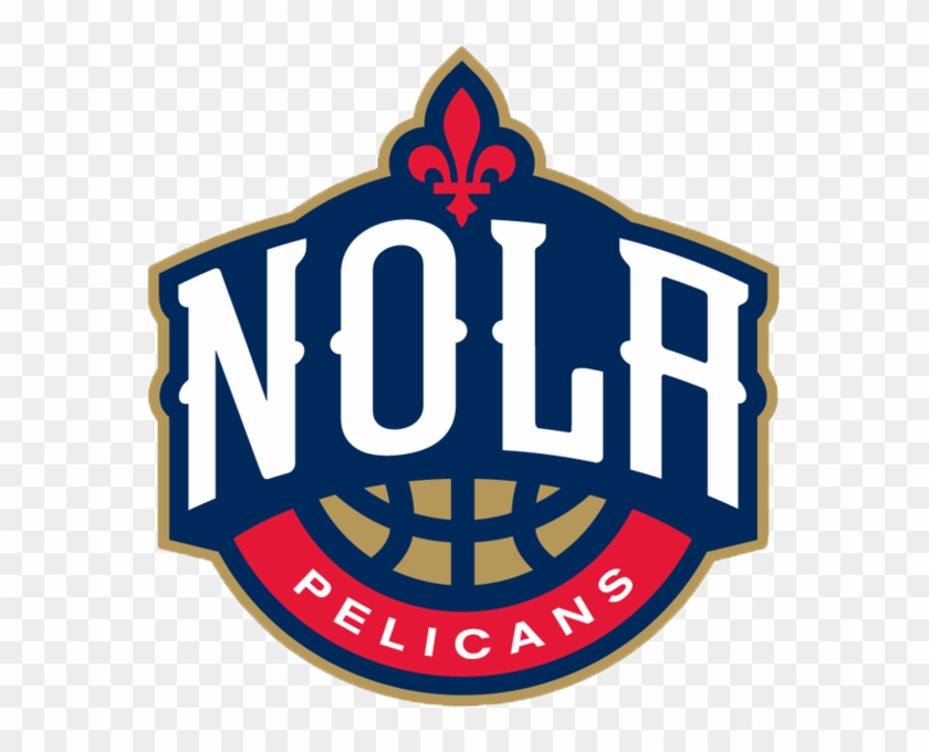 New Orleans Pelicans 2013-14 Logo - New Orleans Pelicans Nola Logo Clipart #1840244