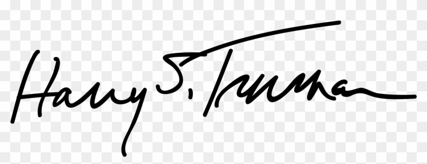 Donald Trump Signature Transparent Png Donald Trump - Truman Scholarship Clipart