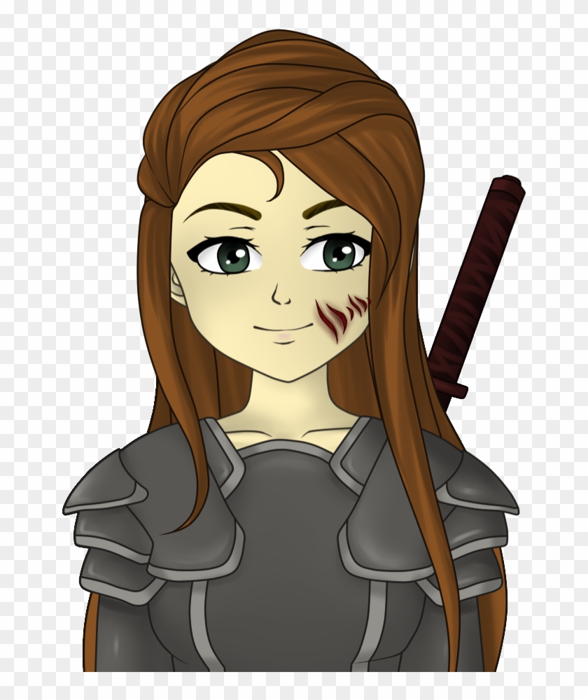 Anime Lexa - Cartoon Clipart