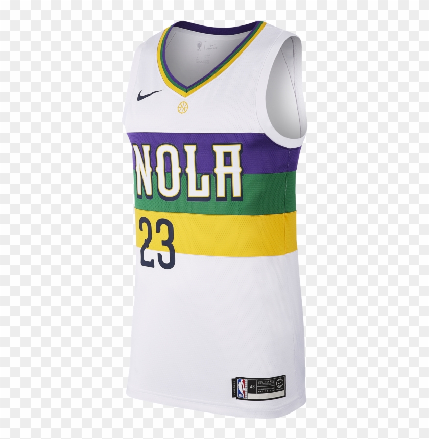 Nike Nba New Orleans Pelicans Anthony Davis Swingman - Camiseta New Orleans Pelicans Clipart #1840491