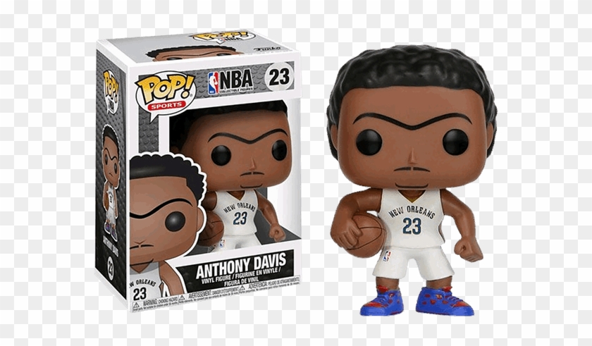 New Orleans Pelicans Anthony Davis Pop Vinyl Figure - Pop Nba Clipart