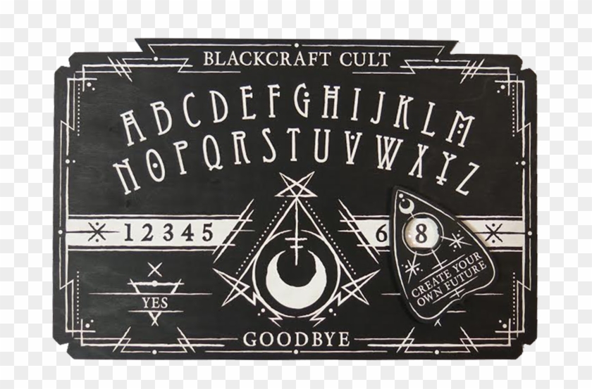 Image Of Blackcraft Spirit Board & Planchette - Blackcraft Cult Ouija Board Clipart #1840527