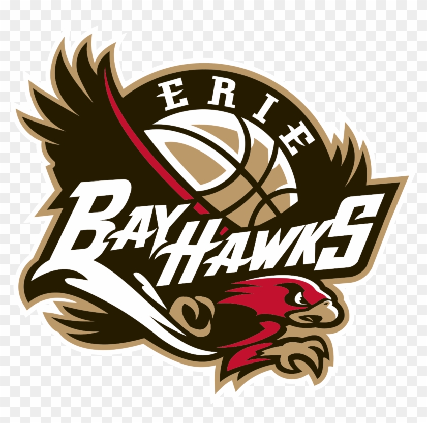 Erie Bayhawks Logo Clipart #1840553