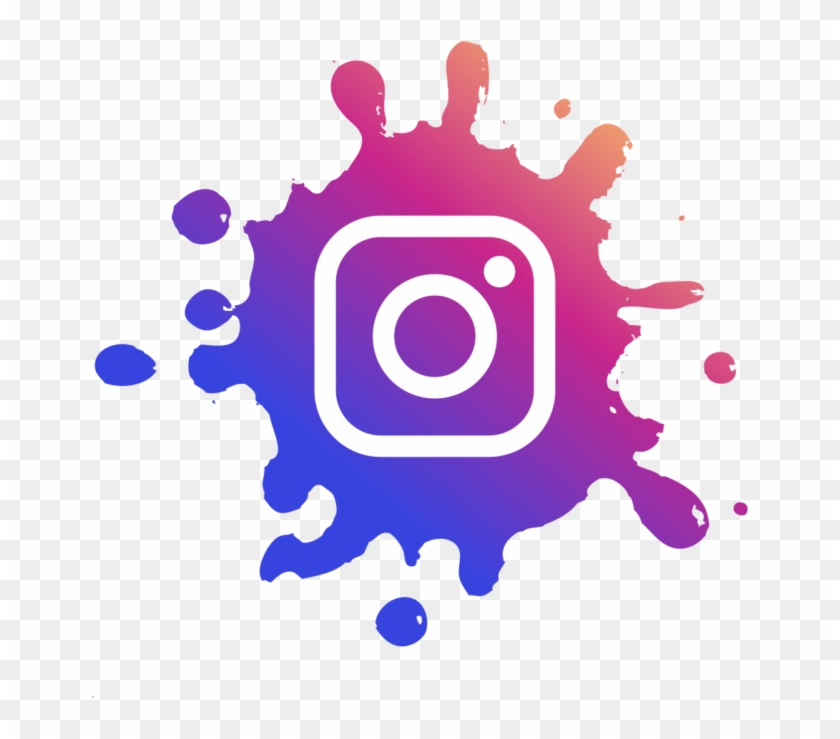 Logo Instagram Png Splash Clipart #1841066