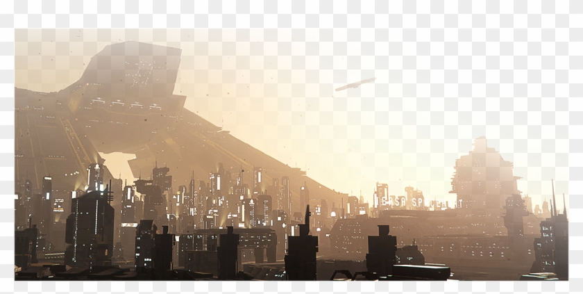 Star Citizen - Cityscape Clipart