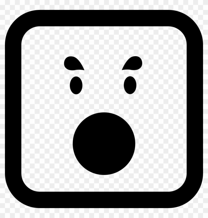 Surprised Face Png - Icon Clipart #1841402