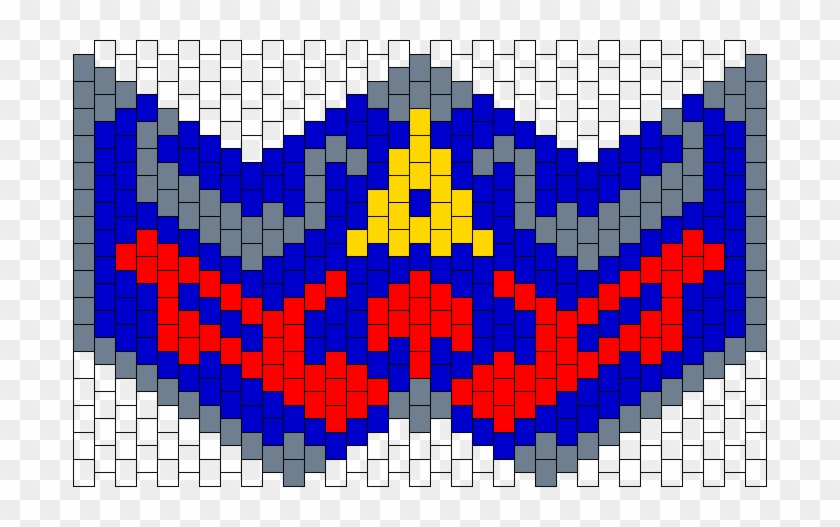 9578 2951-hyrule Shield Mask Bead Pattern Clipart #1841959