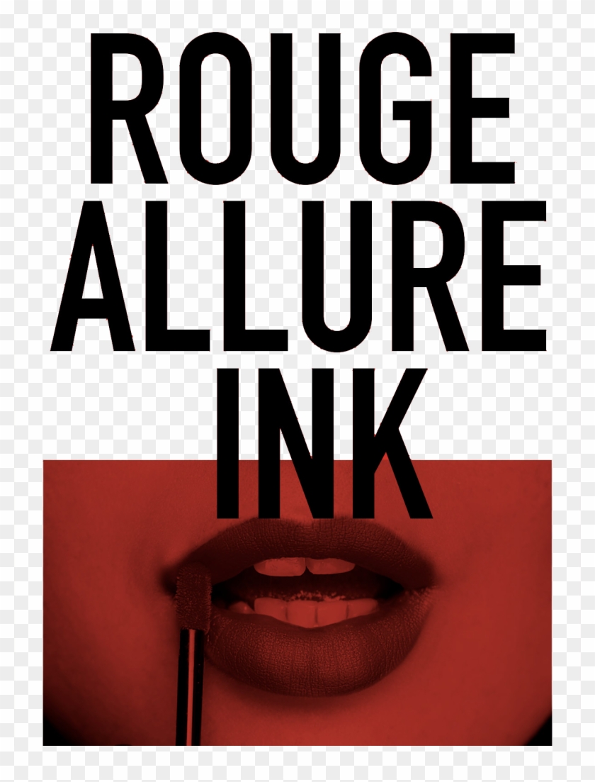 Rouge Allure Ink Is An Intense Lip Ink - Poster Clipart #1842730