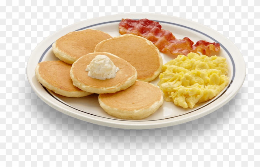 Eggs, Pancakes, And The Raising Of A Child Kelsey Crichton - Pancakes With Eggs And Bacon Clipart #1843334
