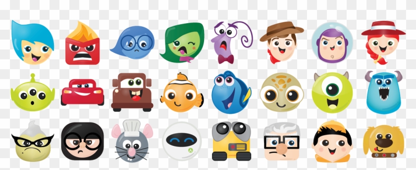 Emoji Clipart Disney, Emoji Disney Transparent Free - Emojis De Disney Pixar - Png Download