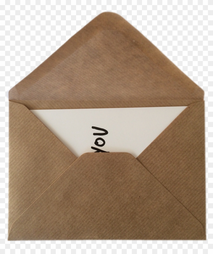Crafty Envelopes For Vintage Style Wedding Invitations, - Envelope Clipart #1845163