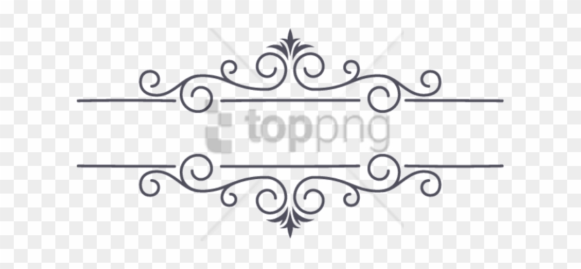 Free Png Border Line Design Png Png Image With Transparent - Border Vector Png Clipart #1845248