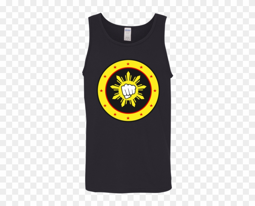 Sun Fist Black T-shirt Clipart #1845359