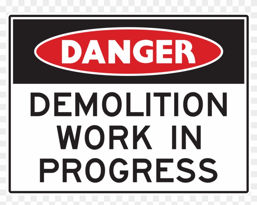 Building Site Signs Clipart #1845556