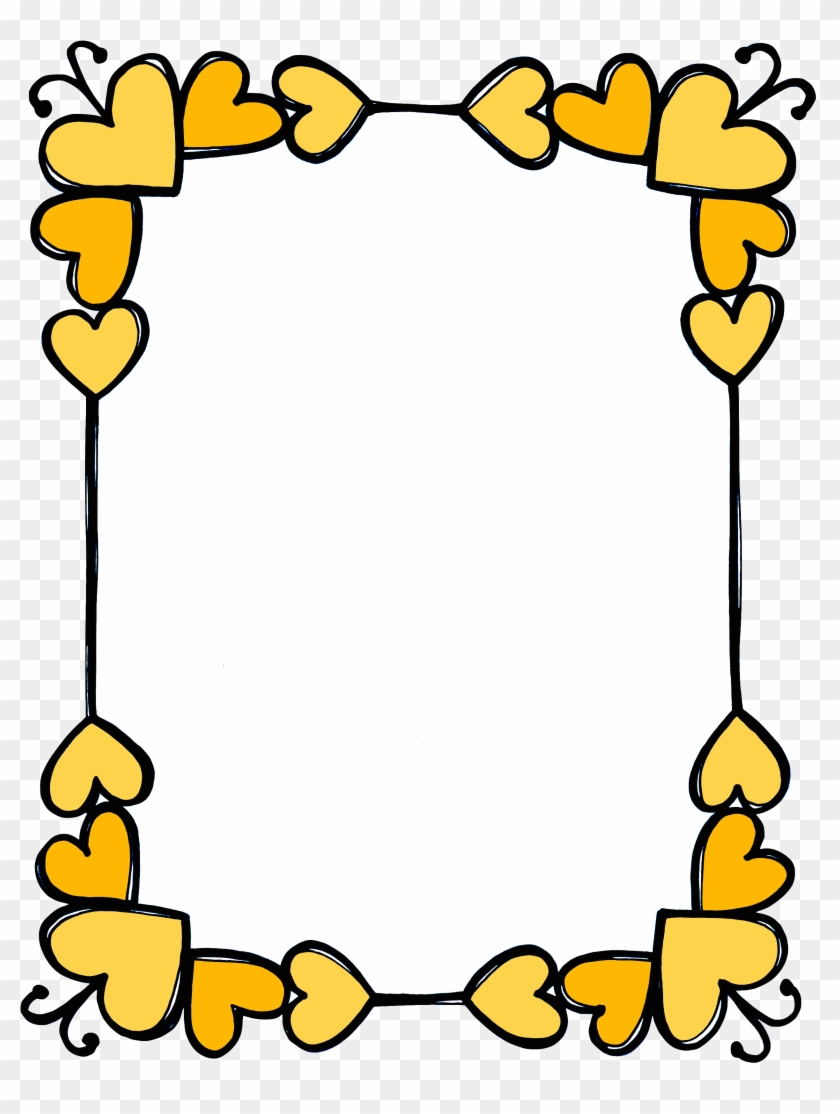 A4 Sheet Border Designs - Design Of Sheet Border Clipart #1845732