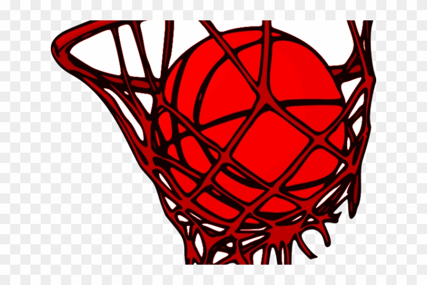 Red Clipart Basketball - Basketball Vector Png Transparent Png #1845734