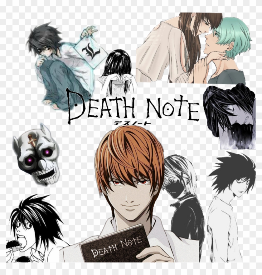 #anime #deathnote #l #kira - Death Note Clipart
