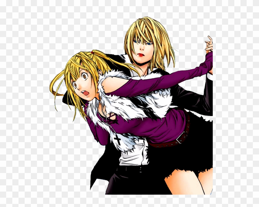 “transparent Lidner Restraining Misa - Death Note Mello And Misa Clipart