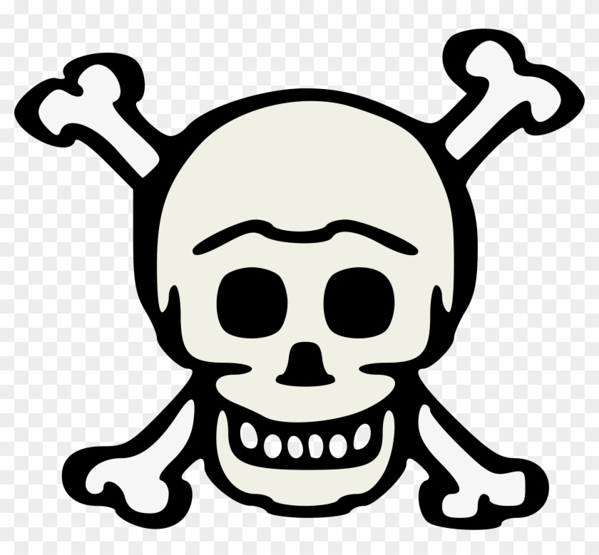 Skeleton Head Clipart Transparent - Png Download #1846139