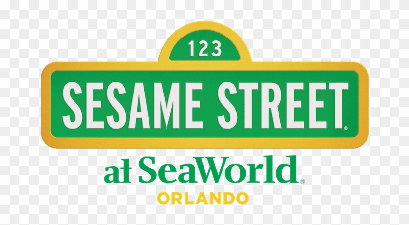 123 Sesame Street At Seaworld Orlando Logo Clipart
