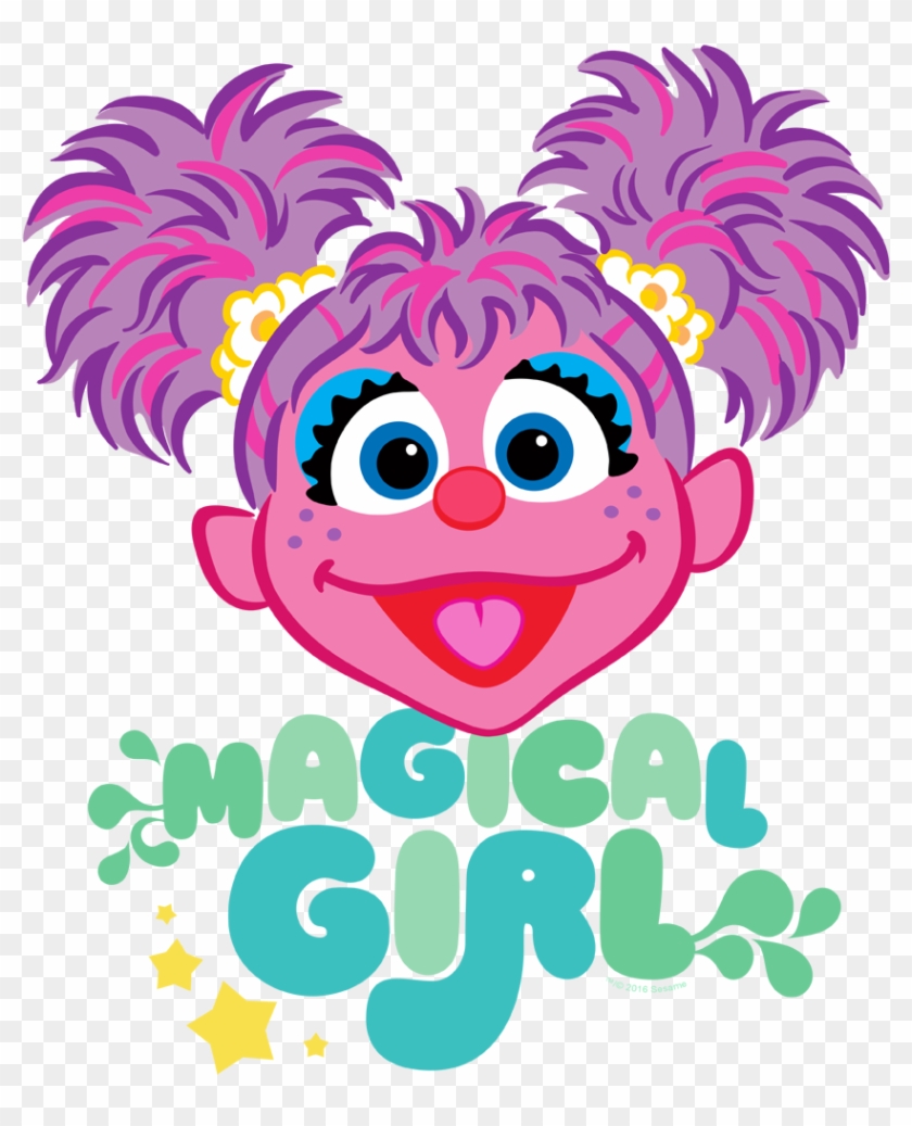 Sesame Street Scribble Head Juniors T-shirt , Png Download - Sesame Street Abby Clipart Transparent Png