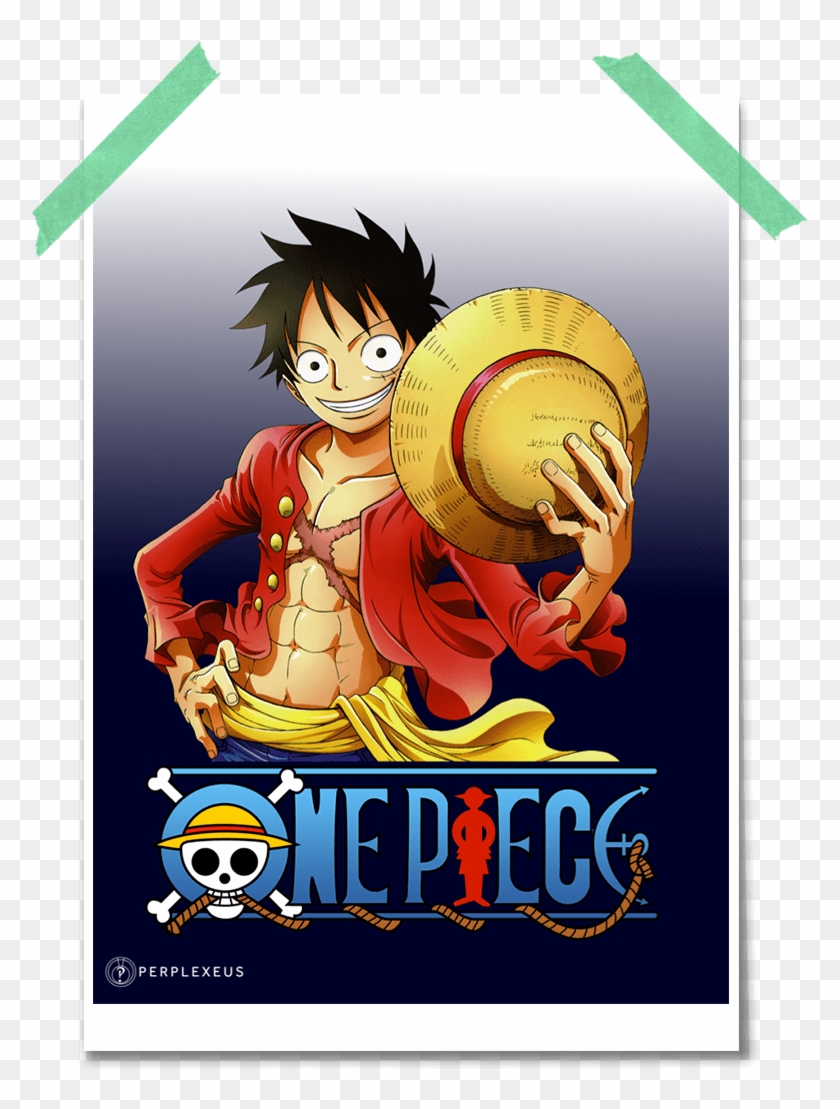 One Piece Luffey Poster Clipart #1846755