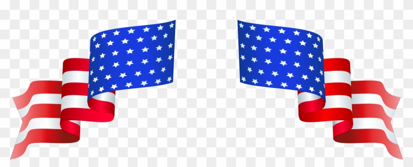 Usa Decoration Png Clip Art Image - Usa Banner Transparent