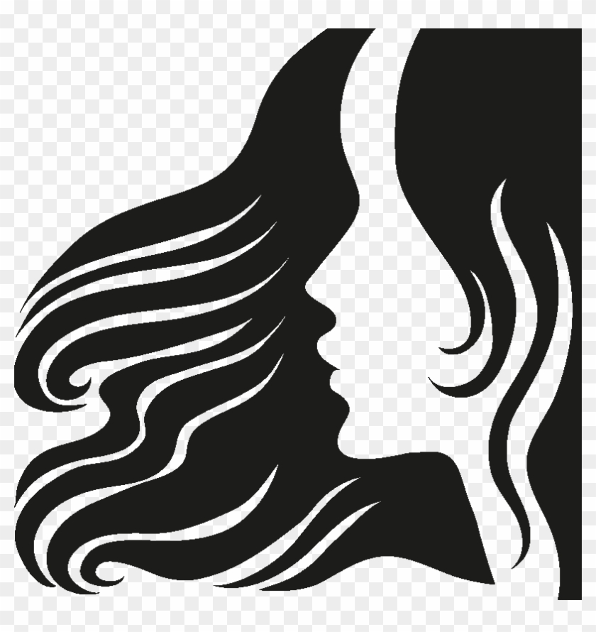 Female Head Silhouettes Png - Hair Company Clipart