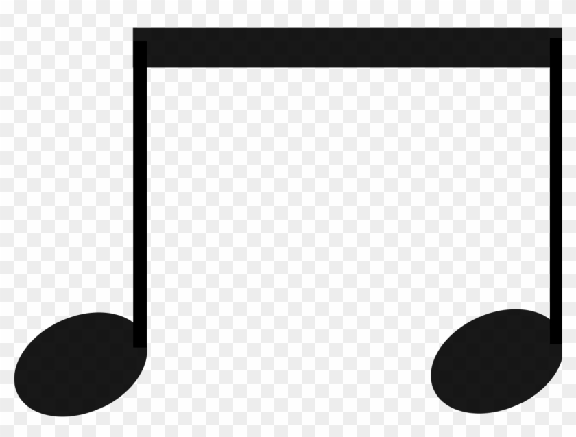 Figure Rythmique Deux Croches Lien Haut Clipart #1847694