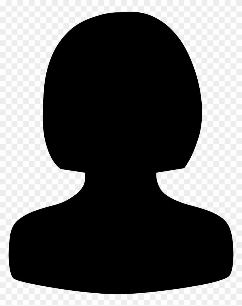 Female Head Comments - Head Female Icon Clipart