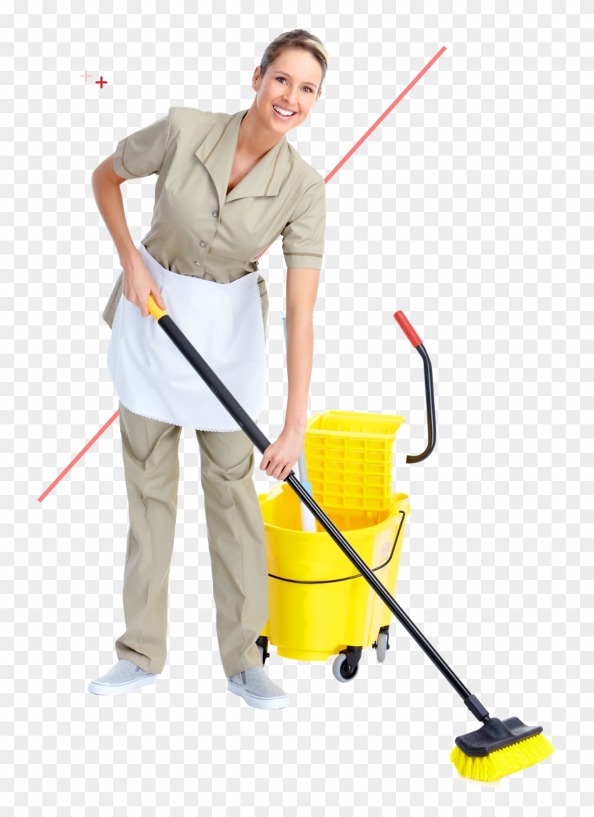 Services - Cleaner Girl Clipart