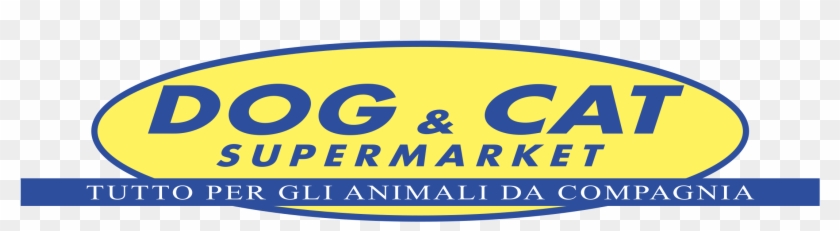Dog & Cat Supermarket Logo Png Transparent Clipart #1848427