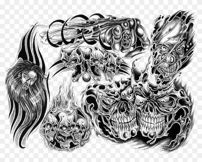 Tattoo Design Transparent - Tattoo Designs Transparent Background Clipart #1848556