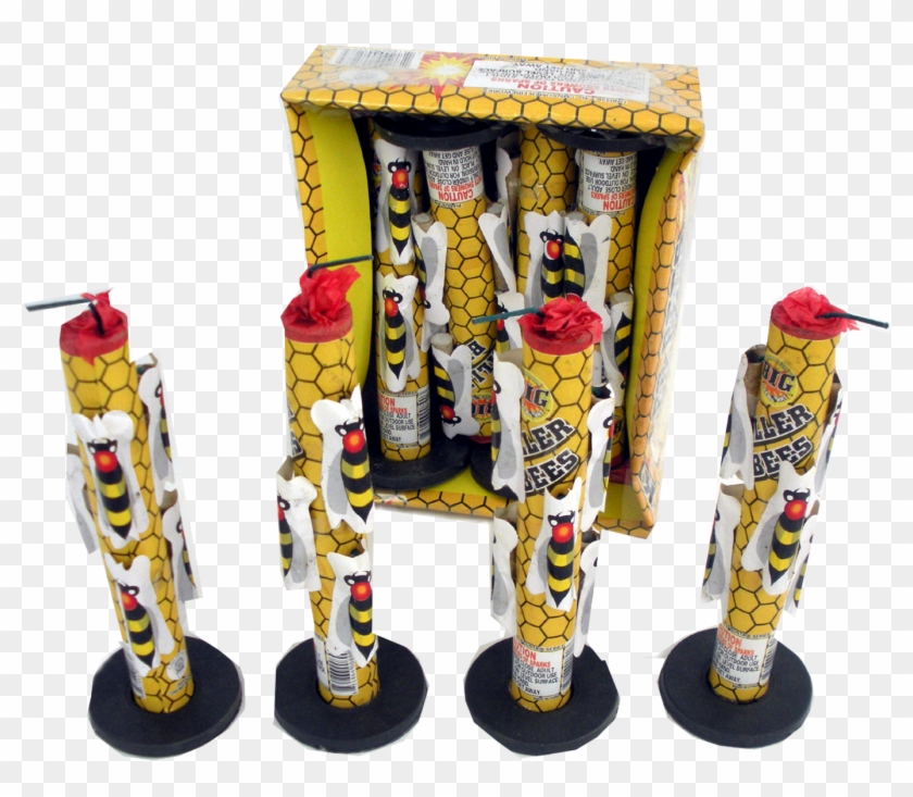 Africanized Bee , Png Download - Killer Bees Fireworks Clipart #1848902