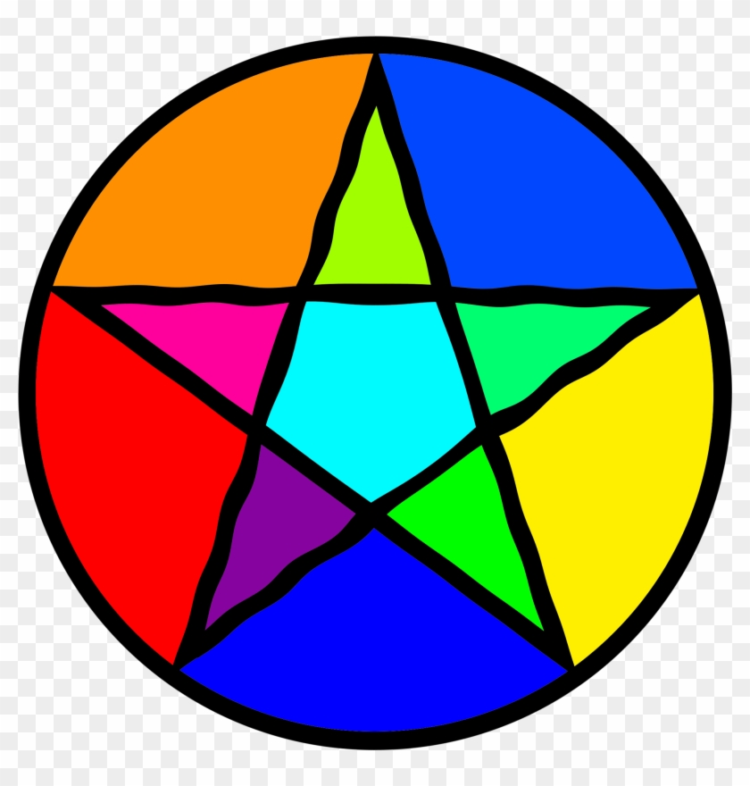 Free Graphic - Pentacle - Wiccan Pentagram Clipart