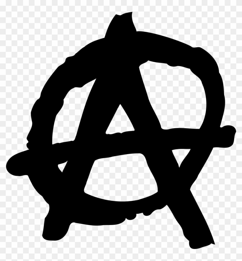 Transparent Anarchy Symbol Clipart #1849191