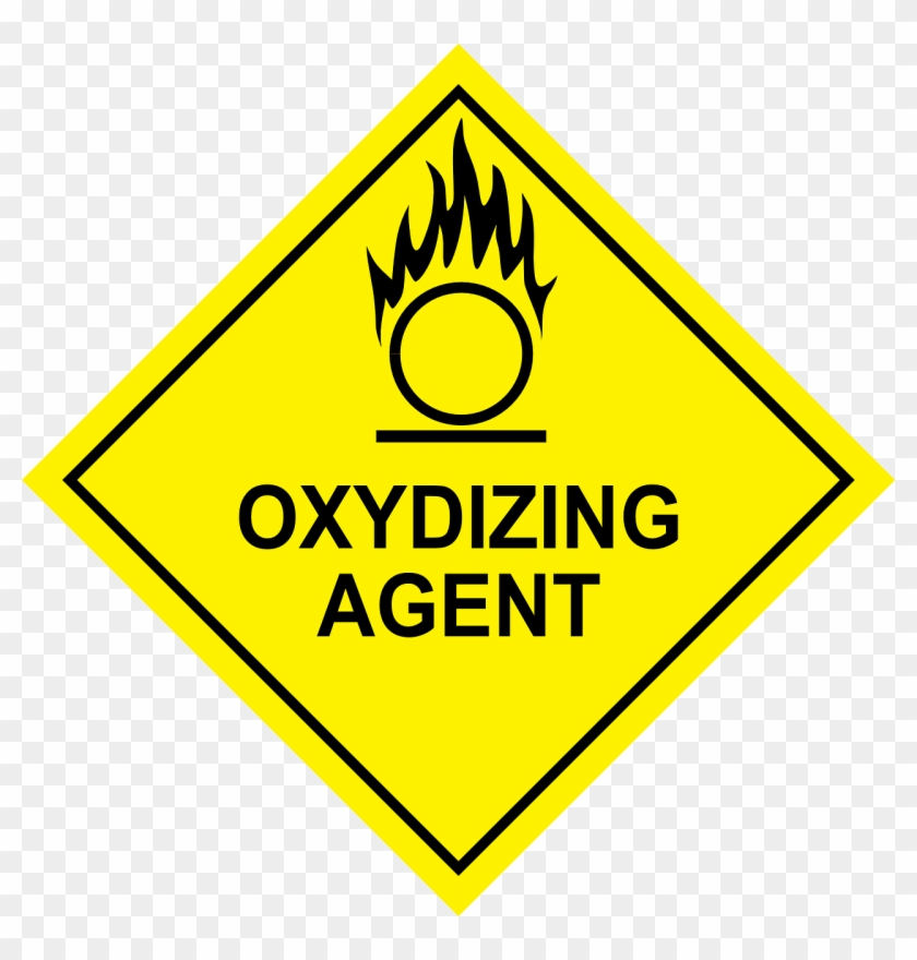Three Texas Universities Settle Over Hazardous Waste - Oxidizing Agent Sign Clipart #1849396