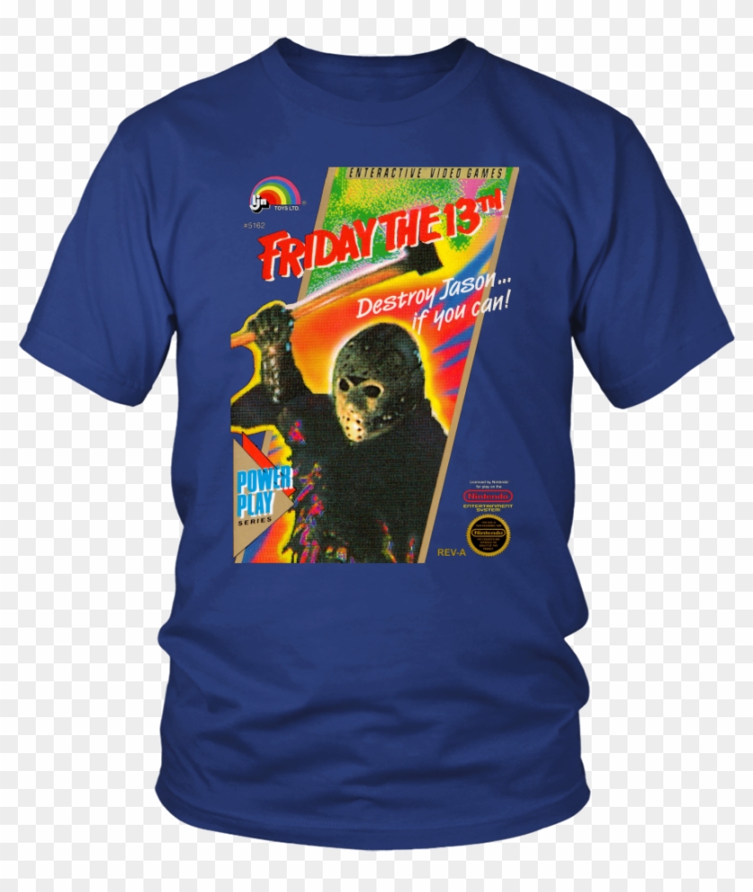 Friday The 13th Jason Voorhees Nintendo Retro Vintage - Ljn Games Clipart #1849473
