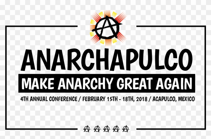 Make Anarchy Great Again Sponsored By Bitcoin Clipart