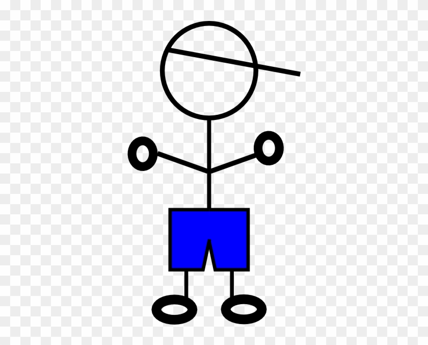 Boy Stick Figure Clipart - Png Download