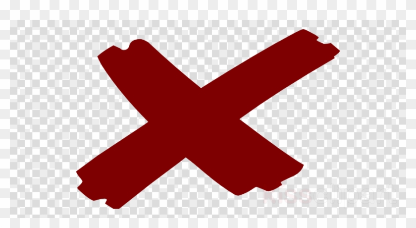 Transparent X Mark Clipart