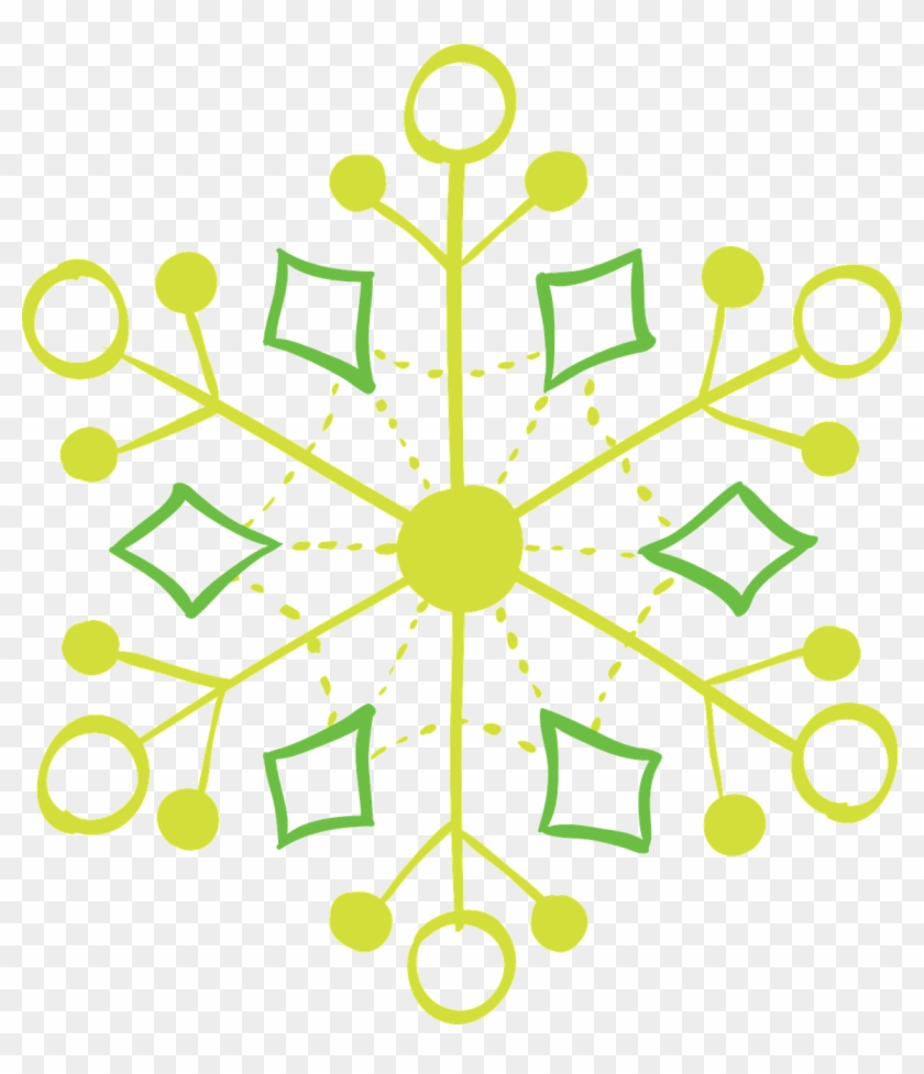 Snowflake Winter Christmas Snow Png Image - Vector Graphics Clipart #1849958